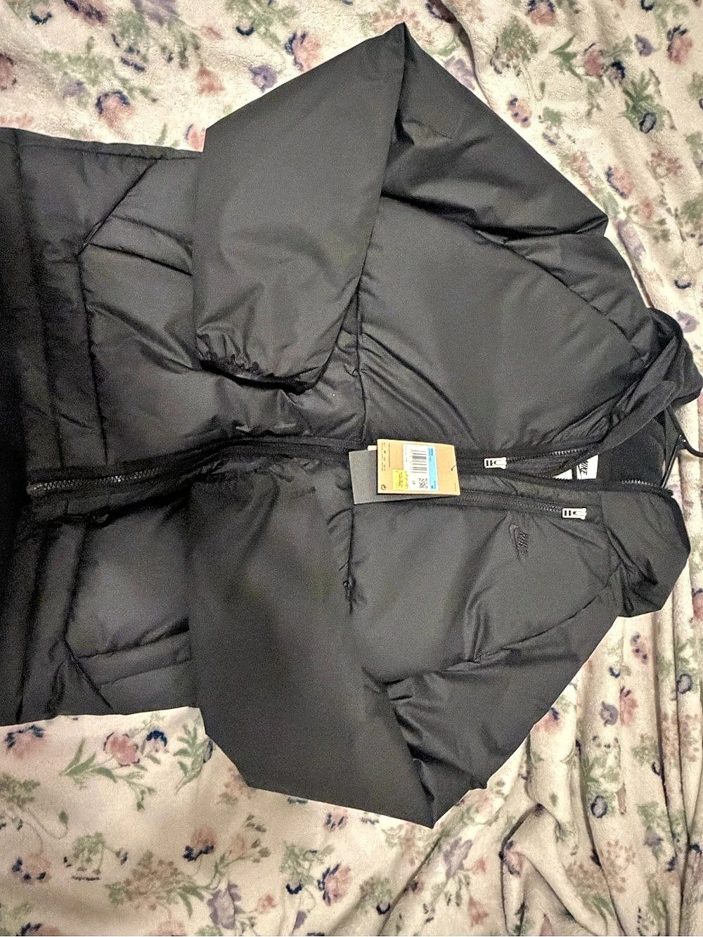 Nike Therma-FIT Puffer Jacket Black Size Medium NWT